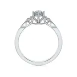 Pierścionek białe złoto z diamentami AJPZ_098